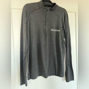 Lululemon x Peloton Men’s Metal Vent Tech Midweight Half - size XL - gray